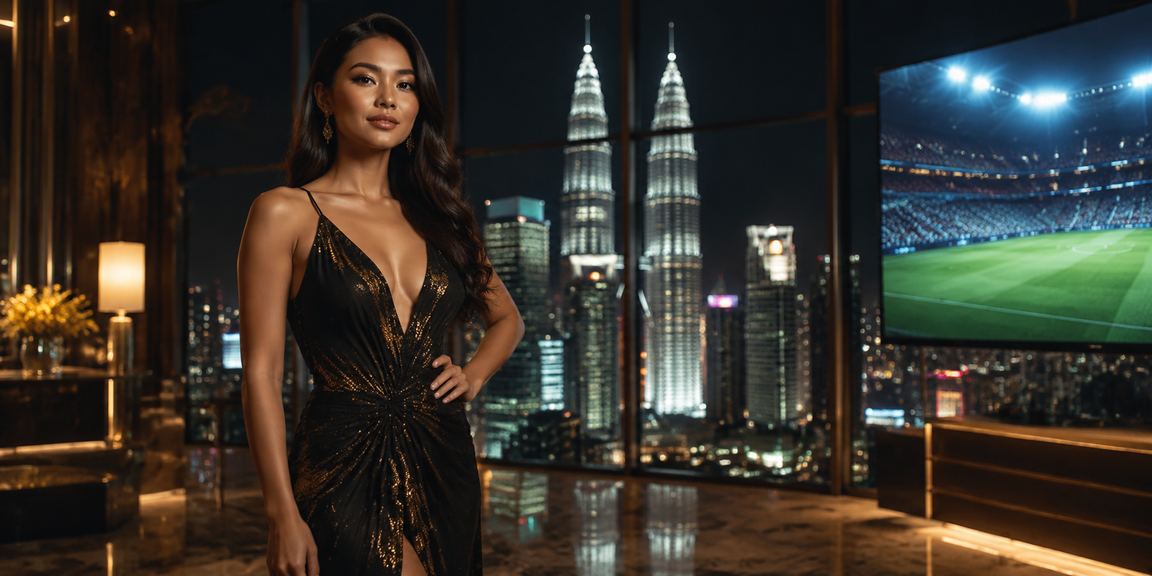 Pengguna mengikuti tip pertaruhan bola sepak di Kuala Lumpur melalui ria66